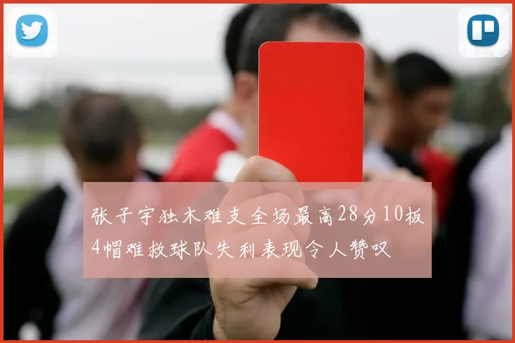 张子宇独木难支全场最高28分10板4帽难救球队失利表现令人赞叹
