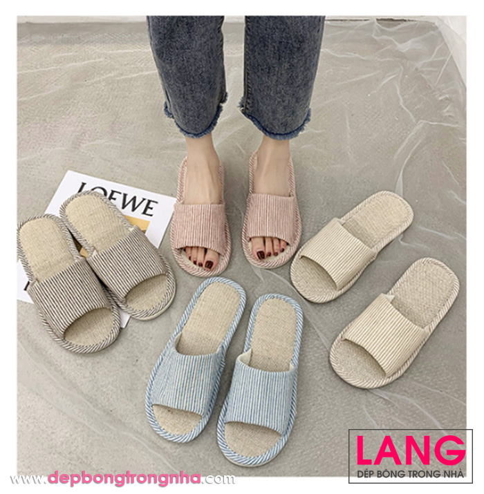 Dép đi trong nhà đơn giản sang trọng