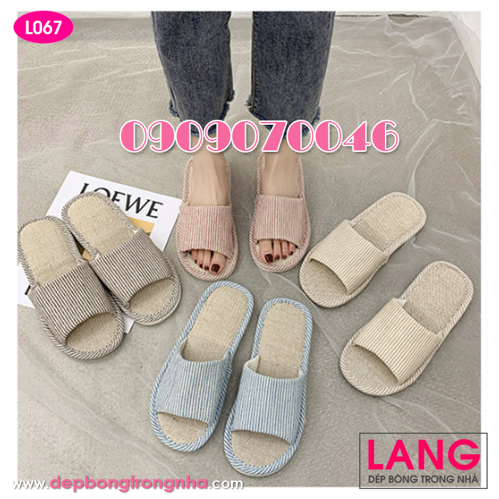 Dép đi trong nhà đơn giản sang trọng