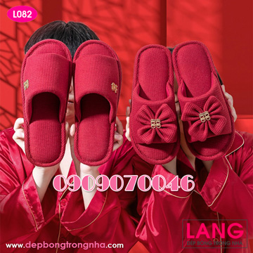Dép tân hôn đi trong nhà